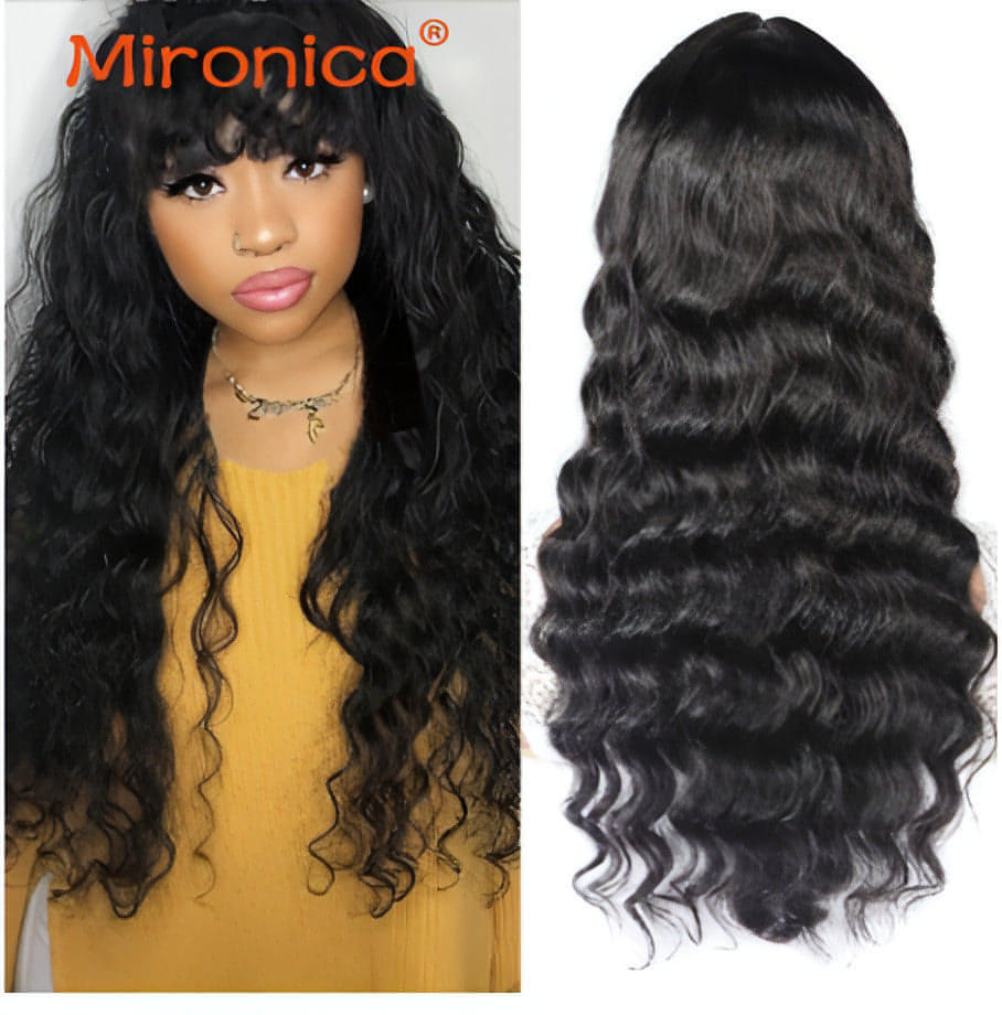 TrueTress Loose Wave Human Hair-Wig