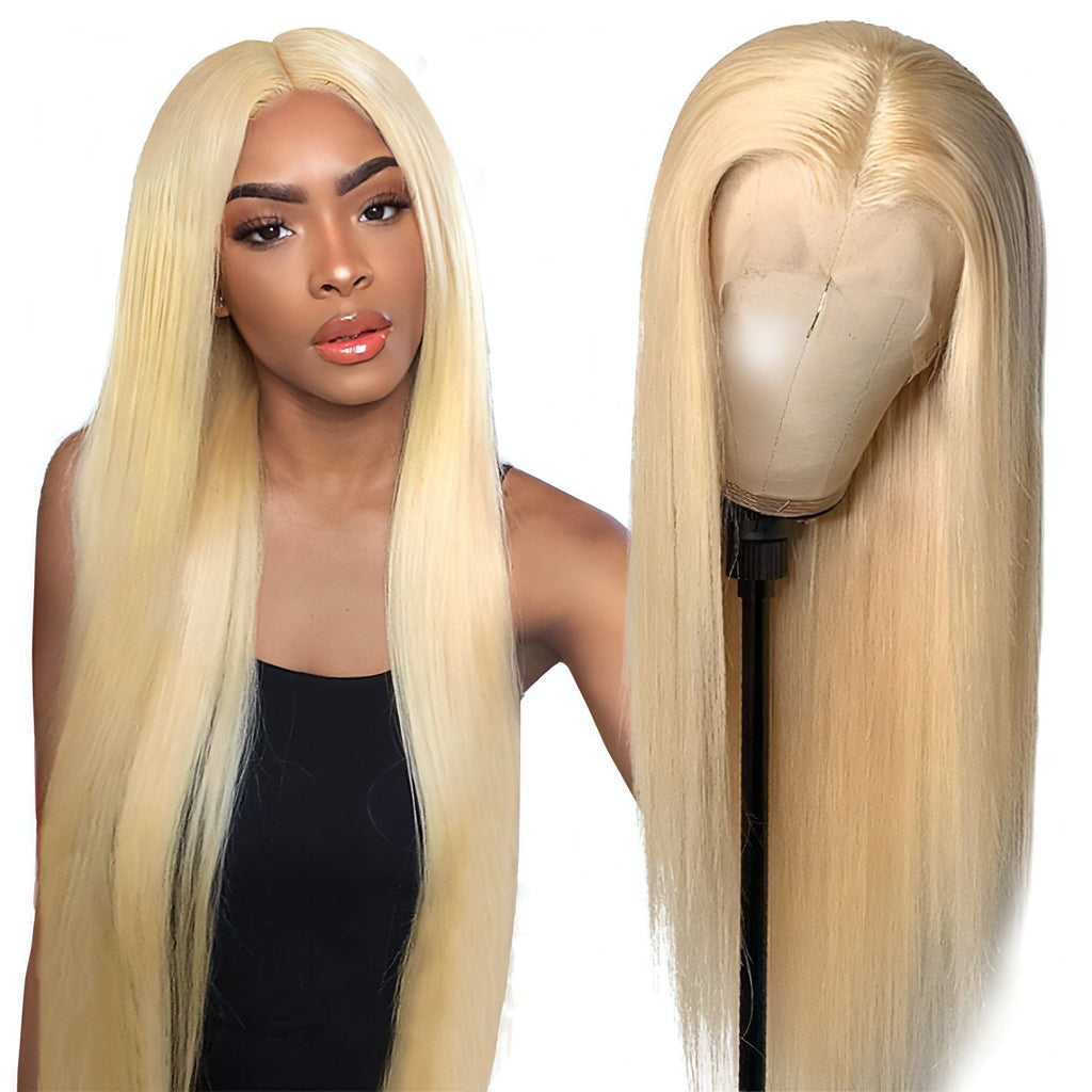-VelvetGlow Headband Wig Blonde