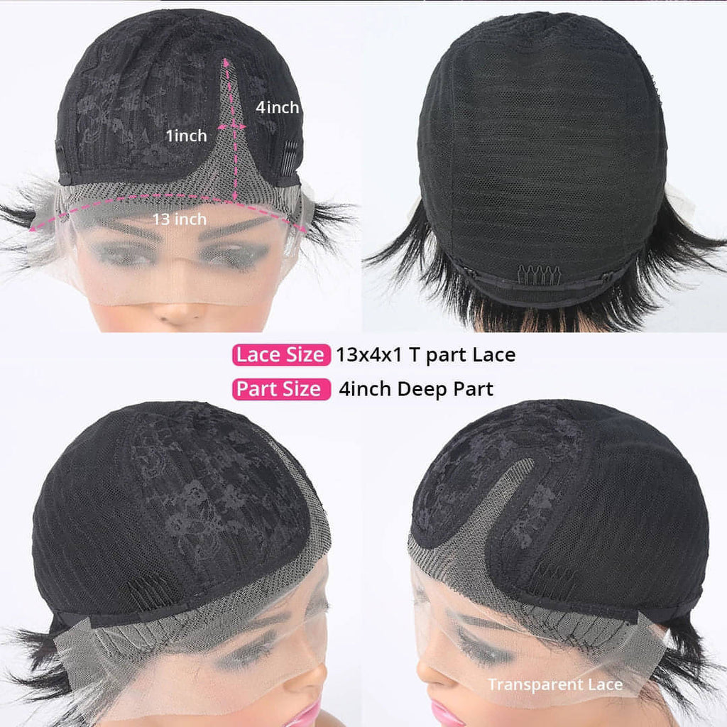 LuxeFlow Hair Short Wig