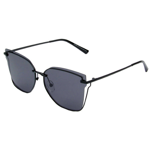 MURCIA | Women Fashion Block Cat Eye Flat Lens Wire Art Polarized Sung