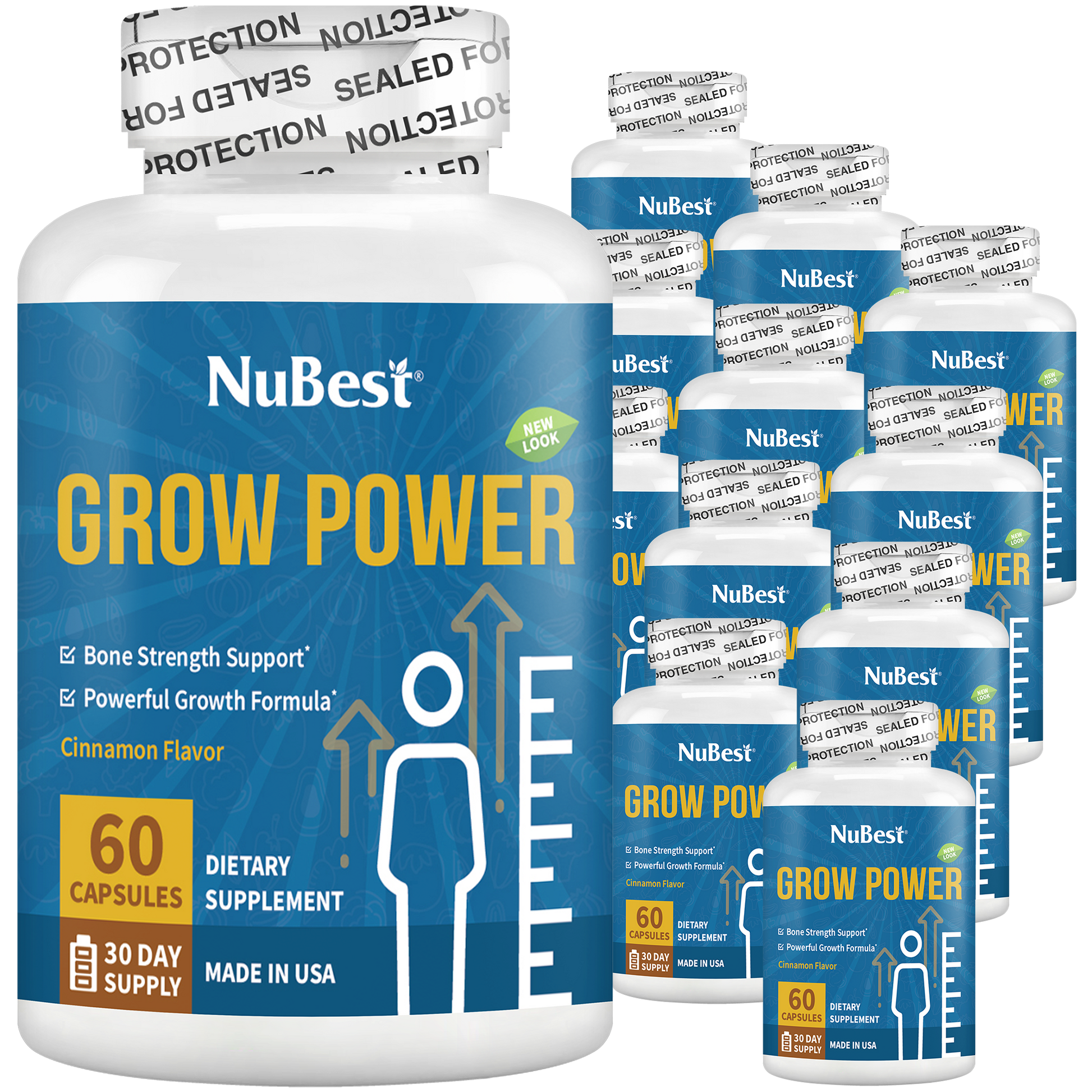 Grow Power, For Children & Teens, 60 Capsules
