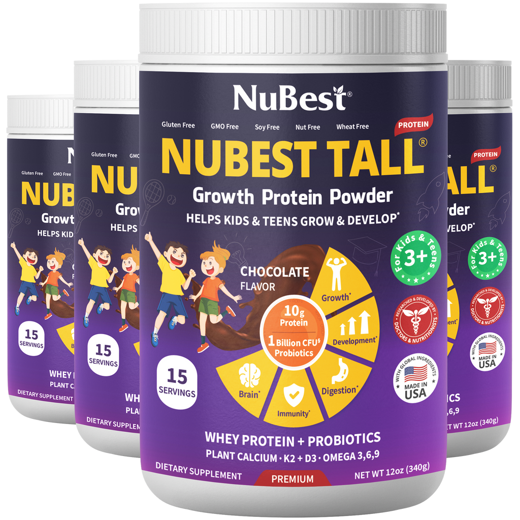 NuBest Tall Protein for Growth and Development, Kids and Teens 3+,